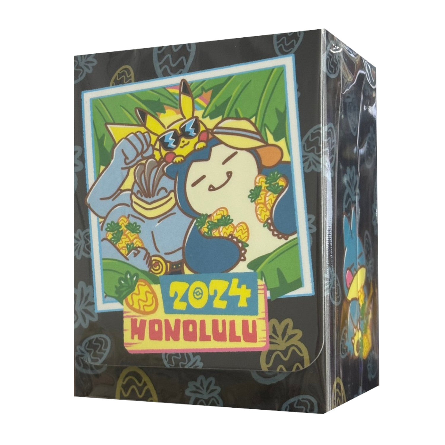 Pokémon Card Game Deck Case WCS2024 Honolulu (Pikachu & Snorlax & Machamp)