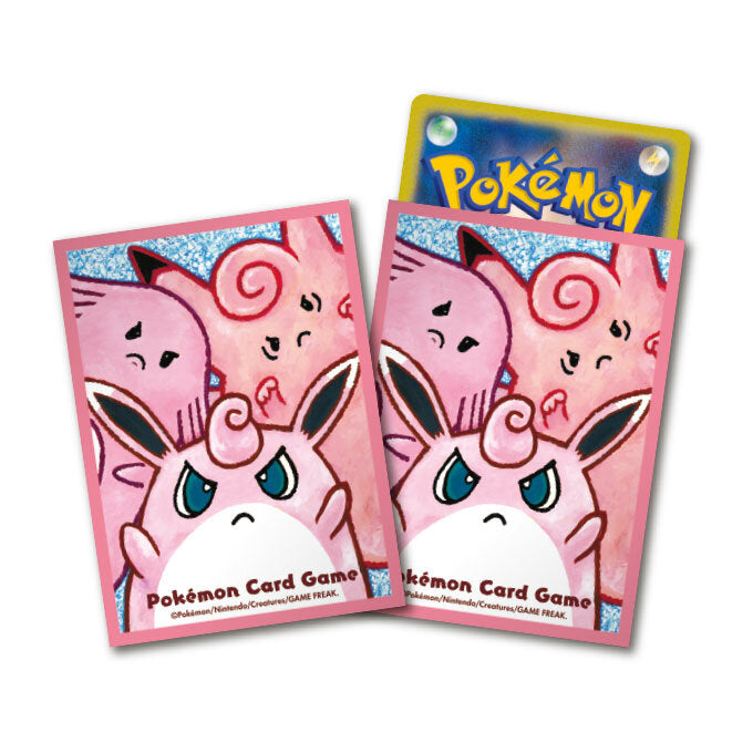 Pokémon Card Game Deck Shield Lucky & Wigglytuff & Clefairy