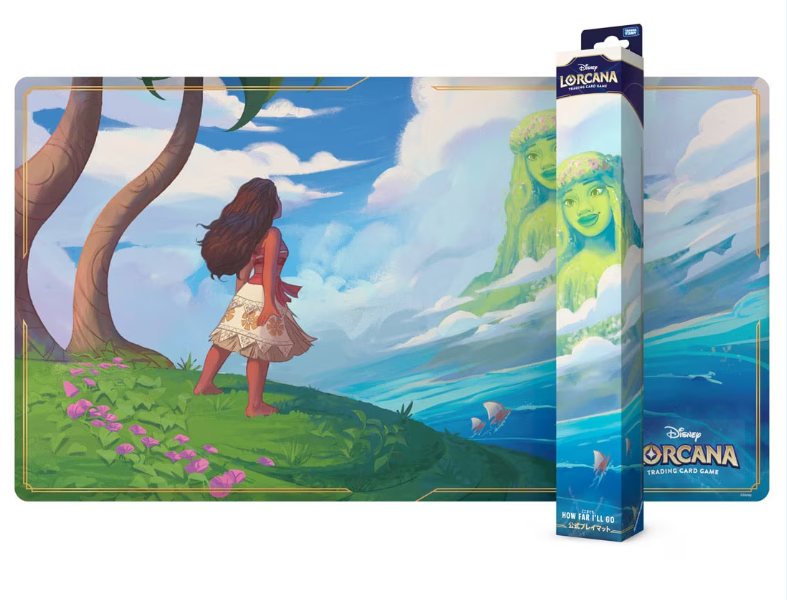 Takara Tomy Disney Lorcana TCG Japanese Edition Official Playmat "HOW FAR I'LL GO" New