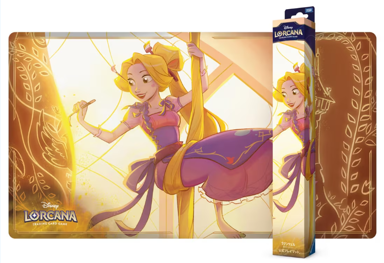 Disney Lorcana TCG Japanese Official Playmat "Rapunzel: Gifted with a Paintbrush" New