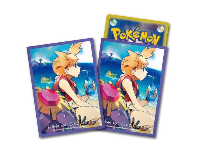 ポケモンカードゲーム デッキシールド カスミ＆スターミー