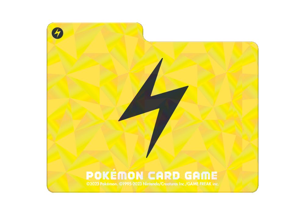 ポケモンカードゲーム テラスタルバトル仕切り板 雷 中古