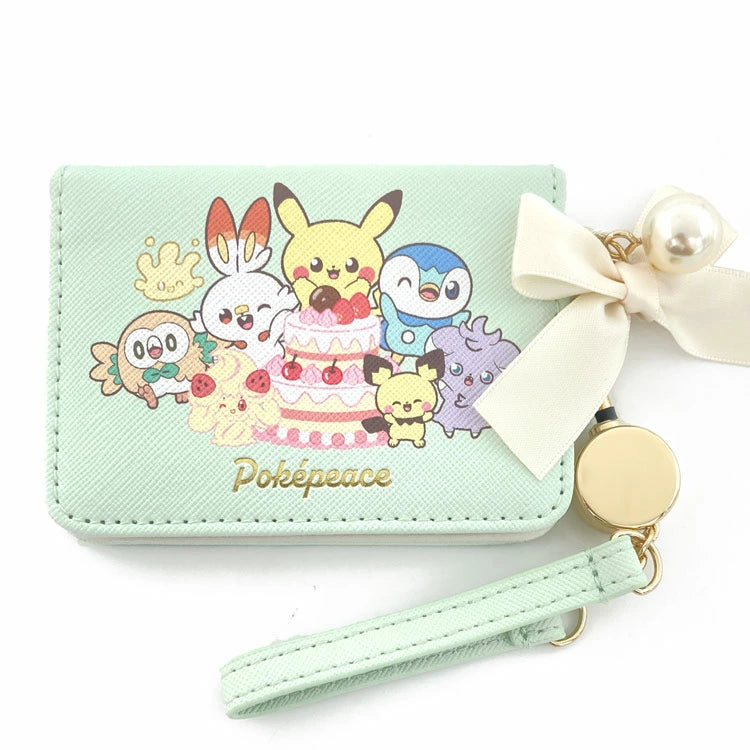 ポケピース オープンパスケース グリーン ポケットモンスター 新品
